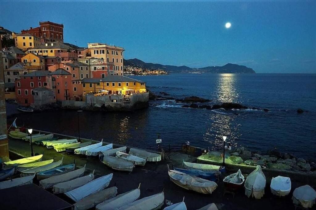 Doge Grimaldi - Davanti All'Acquario - Grande Terrazza Privata - Palazzo Nobiliare Storico Генуя Экстерьер фото