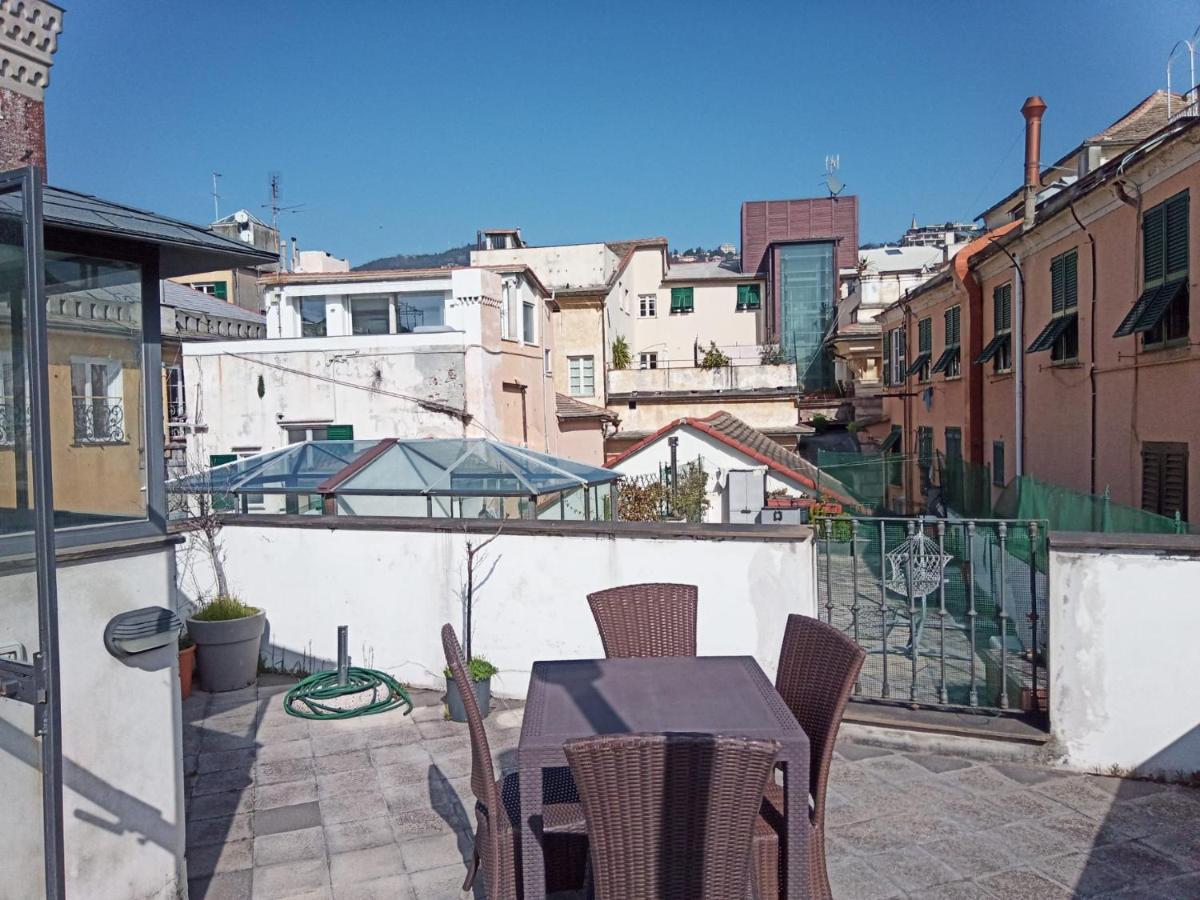 Doge Grimaldi - Davanti All'Acquario - Grande Terrazza Privata - Palazzo Nobiliare Storico Генуя Экстерьер фото